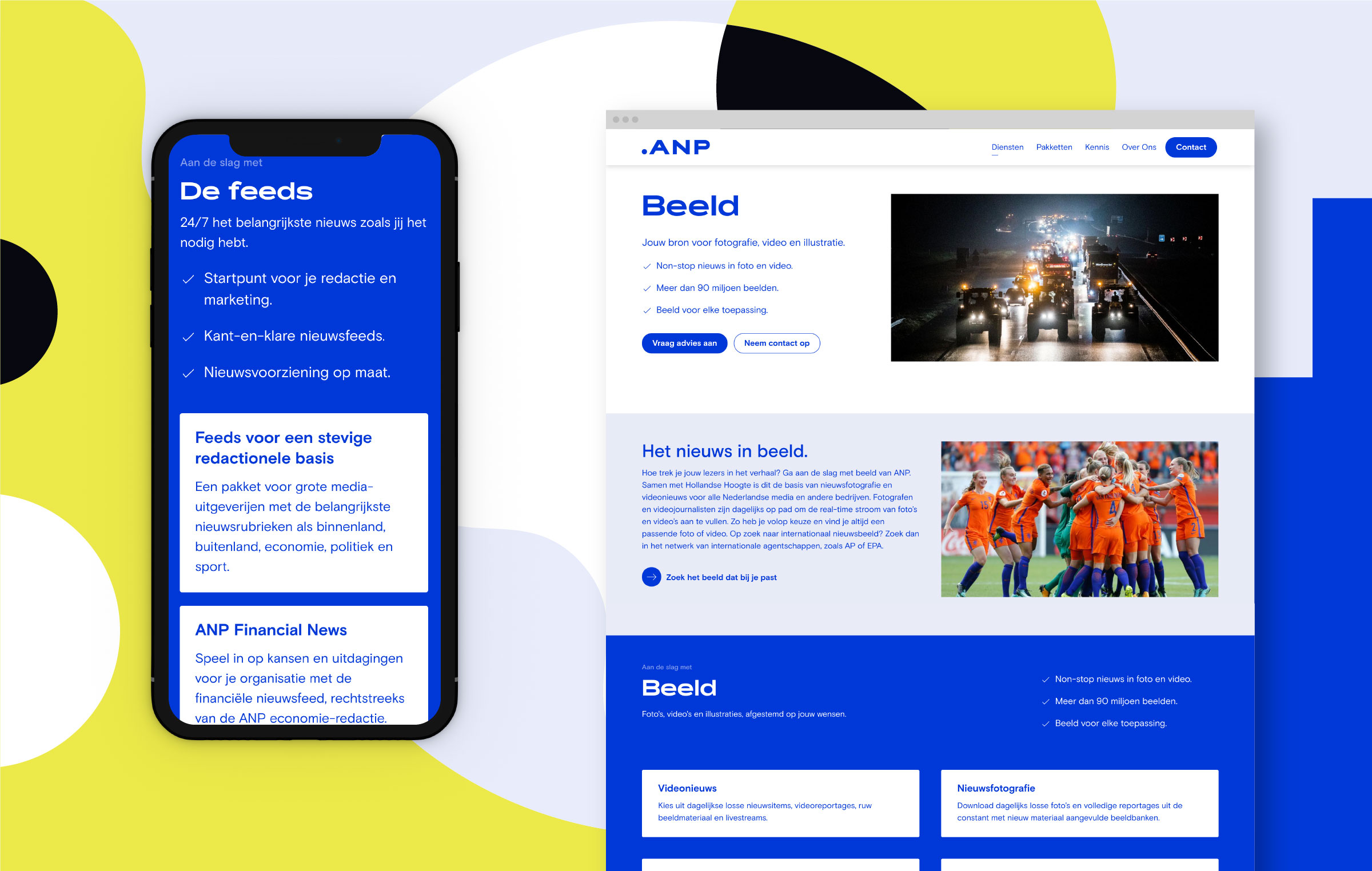 ANP rebranding | Vruchtvlees: Digital, Strategy & Design