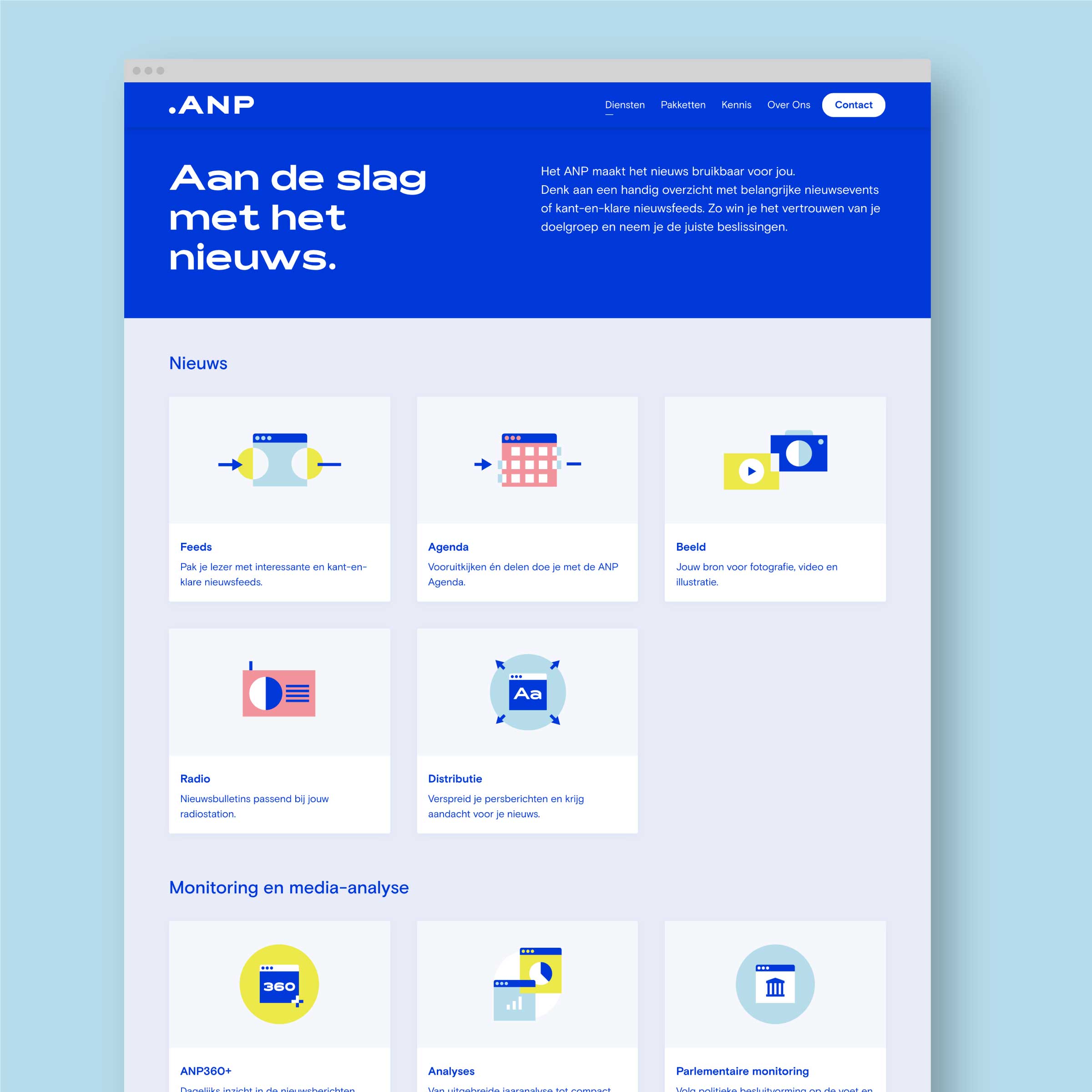 ANP rebranding | Vruchtvlees: Digital, Strategy & Design
